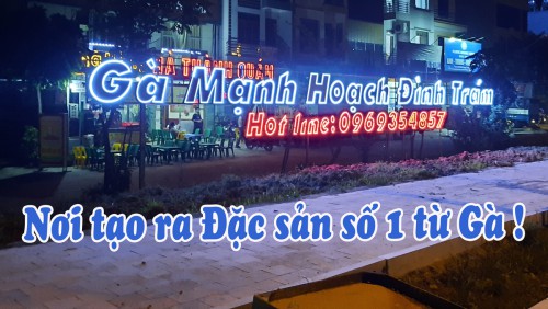 Địa điểm Gà Mạnh Hoạch ngon nhất Đình Trám Việt Yên Bắc Giang.